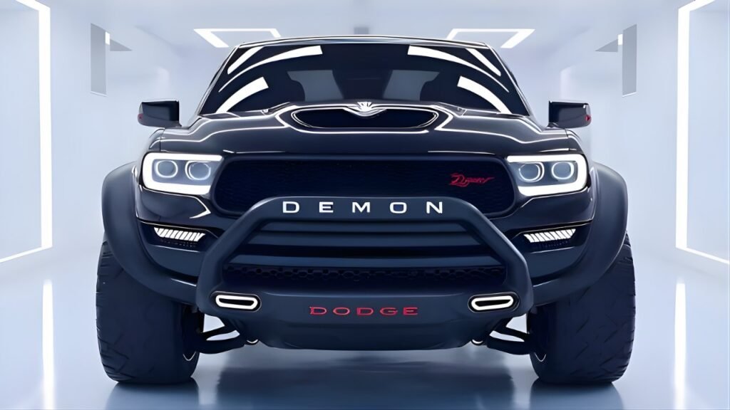 2025 Dodge Demon Pickup Reimagined